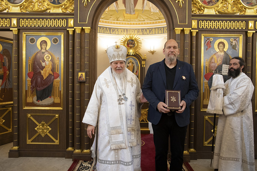 Великое освящение храма праведного Феодора Ушакова в Купавне